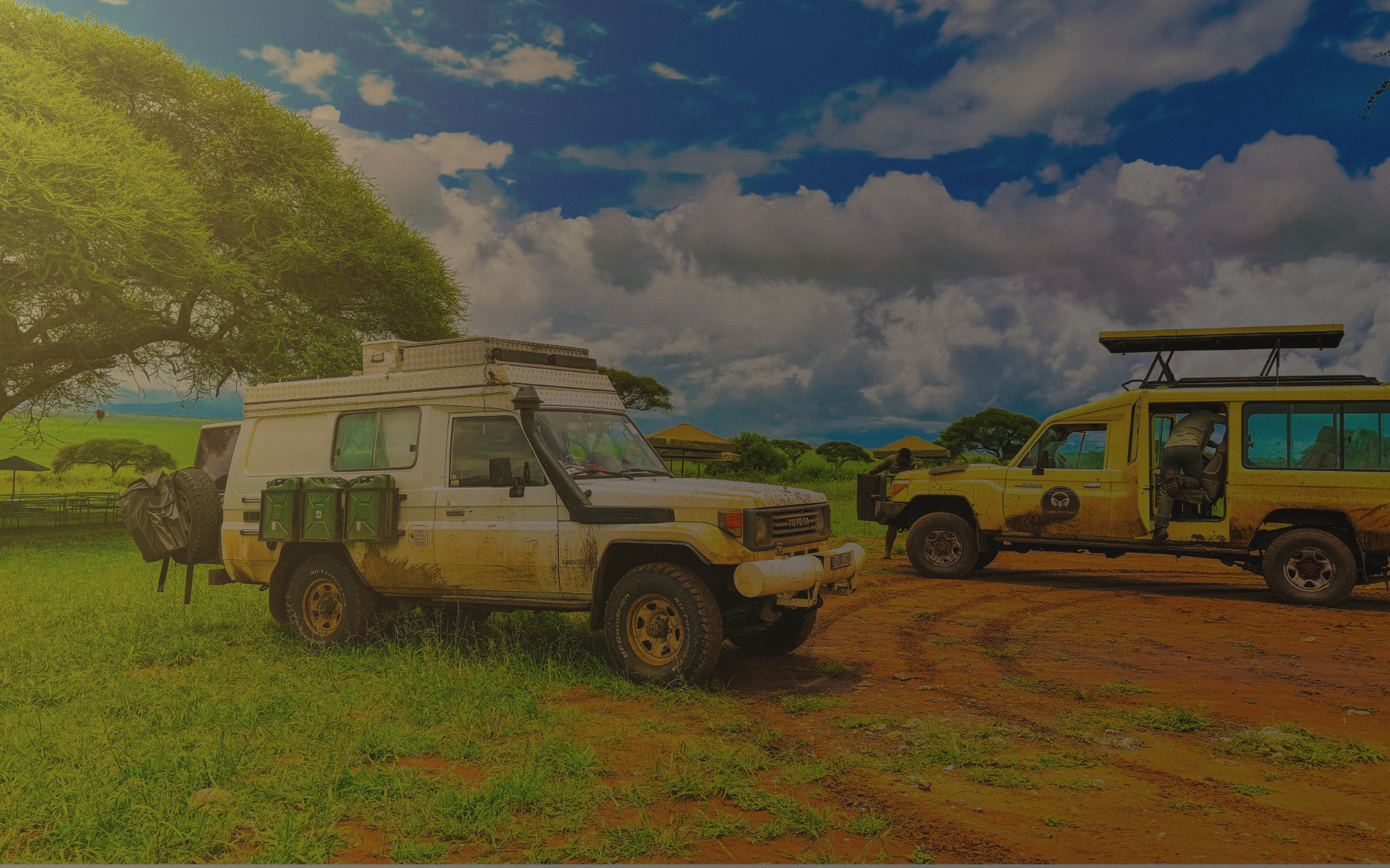 Workshop preparation for an Eagle Overland self-drive 4x4 vehicle